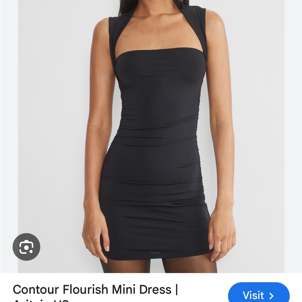 Aritzia contour flourish Mini Dress